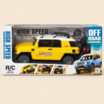 Yellow Remote Control Jeep Toy – 1:14 Scale