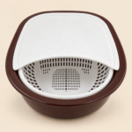Fruit & Vegetable Washing Bowl with Strainer and Lid