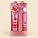 Meike Glamour Strawberry Hand Cream & Body Mist Gift Set-Hand cream 30 g + body mist 10 ml