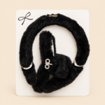 Plush Spa Headband & Wristband Set for Women - Image 2
