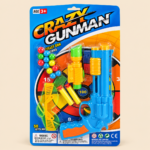 Kids Toy Gun Set with Colorful Balls & Safety Goggles – Crazy Gunman