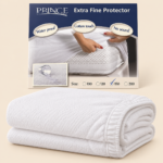 Prince Extra Fine Waterproof Mattress Protector – White 180 cm - Image 2