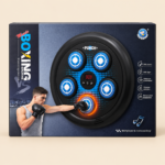 Electronic Music Boxing Machine with LED Lights – 5 Punch Targets