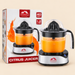 Momaz Electric Citrus Juicer 40W 1.2L – Orange & Lemon Juicer