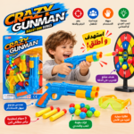 Kids Toy Gun Set with Colorful Balls & Safety Goggles – Crazy Gunman - Image 2