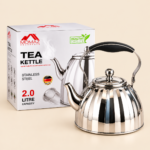 Momaz Stainless Steel Tea Kettle with Infuser – 2L