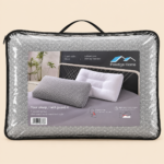 Prestige Home 2 Layers Pillow – White & Gray - Image 2