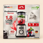 MOMAZ Berlin Professional Blender 1500W – 1.8L Glass Jar - Image 4