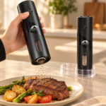 Momaz Electric Pepper Grinder Set – Berlin Series 2 Pieces - Image 2