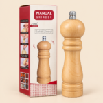 Solid Wood Manual Salt & Pepper Grinder- 16 cm