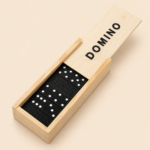 Classic Domino Set in Wooden Storage Box