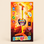 Kids Karaoke Microphone with Stand and MP3 Connection