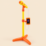 Kids Karaoke Microphone with Stand and MP3 Connection - Image 2