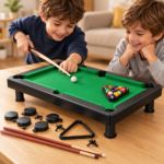 Kids Mini Tabletop Billiards Pool Game Set  -32*55*15.5 cm - Image 3