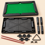 Kids Mini Tabletop Billiards Pool Game Set  -32*55*15.5 cm - Image 2
