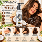 Elegance Plus Nourishing Hair Serum with Coconut Oil 120 ml - Image 2