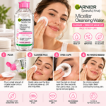 Garnier SkinActive Micellar Cleansing Water for Sensitive Skin 400 ml - Image 2