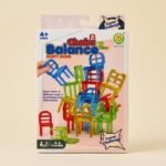 Stacking Chairs Balance Game – Tower Challenge, Ages 4+
