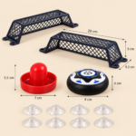 Air Hockey Toy Set with 2 Goals and 2 Strikers - Image 2