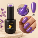 LISA Purple Gel Polish No. 010 – 15ml - Image 2