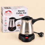 MOMAZ Electric Coffee Pot 500ml 600W – Stainless Steel