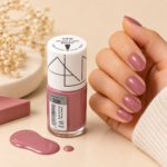 ALMA Nail Color 308 – Dusty Rose Pink Nail Polish 15ml - Image 2