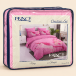 Prince Sleep Pink Unicorn Comforter Set – 4 Pieces, Single - Image 3