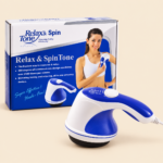 Relax & Spin Tone Full Body Massager – 360° Handheld Body Massage Machine