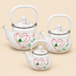 Momaz Lebanese Design Tea Kettle Set with Lids – 3 Sizes