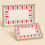 Momaz Lebanese Coffee Serving Bundle – 12 Cups with Saucers, 3 Coffee Pots & 2 Trays - Image 2