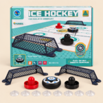 Air Hockey Toy Set with 2 Goals and 2 Strikers