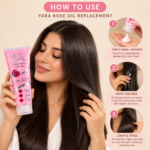 Yara Rose Oil Replacement Hair Cream for Sensitive & Dry Hair 250 ml - Image 2