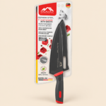 MOMAZ Berlin Series 7-Inch German Steel Chef Knife with Sheath