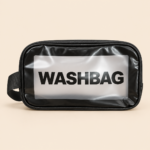 Transparent Travel Wash Bag with Handle – Cosmetic & Toiletry Organizer (Copy)