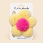 Fluffy  Hair Ties for Girls