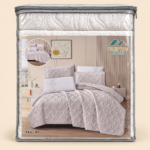 Prestige Home 4-Piece Quilted Bedspread Set – Tass-01 - Image 3