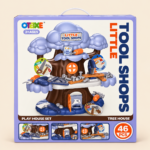 Kids Tree House Tool Workshop Playset – 46 Pcs