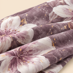Diamond Floral Single Duvet Cover Set – Purple, 160 × 210 cm - Image 3
