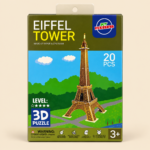 Eiffel Tower 3D Puzzle – 20 pcs
