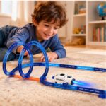 Explorer Electric Space Track Racing Toy Set – 48PCS - Image 2
