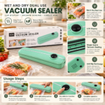 Electric Food Vacuum Sealer Machine 90W - Image 2