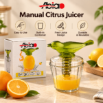 Bird-Shaped Manual Lemon Juicer with Glass Cup - Image 3
