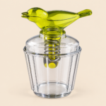 Bird-Shaped Manual Lemon Juicer with Glass Cup - Image 2