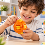 Fidget Ball Spinner – Press & Twist Sensory Toy - Image 5
