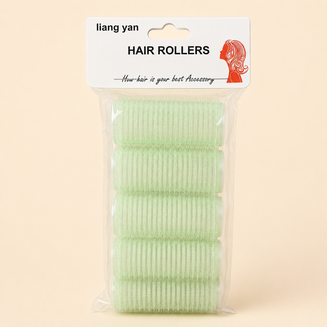 Voluminous Curls Smooth & Lift Hair Rollers, 5 Pieces (NO:6071-6) - Image 4