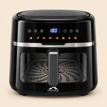 Momaz Berlin Series 8L 1800W Digital Air Fryer with Viewing Window & Preset Programs
