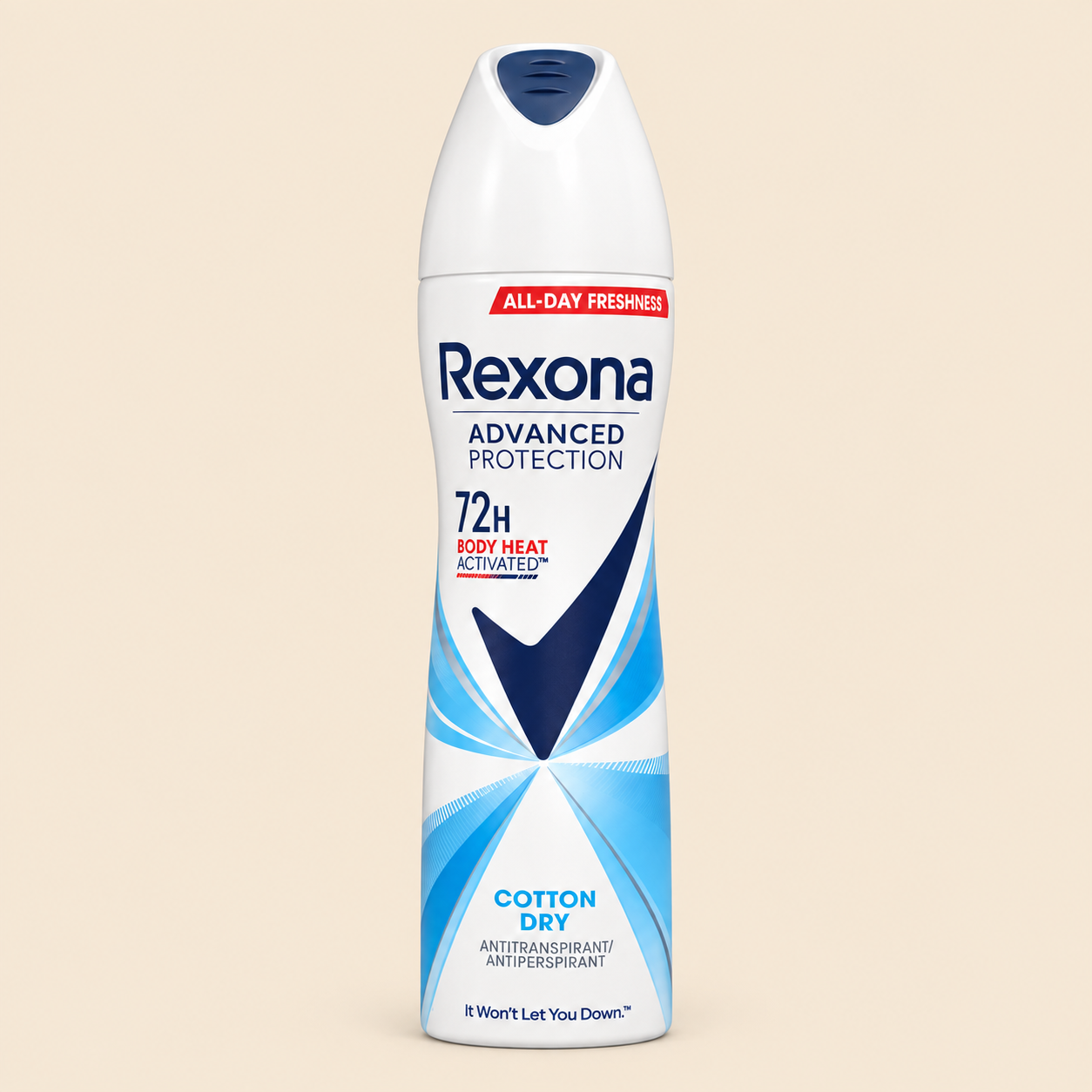 Rexona Advanced Protection Cotton Dry 72H Antiperspirant Spray 200ml - Image 1