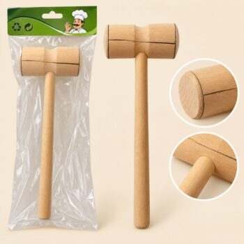 Meat Tenderizer Mallet – Wooden 4.5 cm