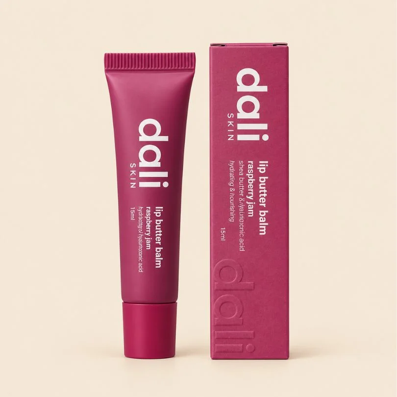 dali-skin-lip-butter-balm-raspberry-jam-15ml-with-box Lip Butter Balm Raspberry Jam – dali 15 ml - Image 1